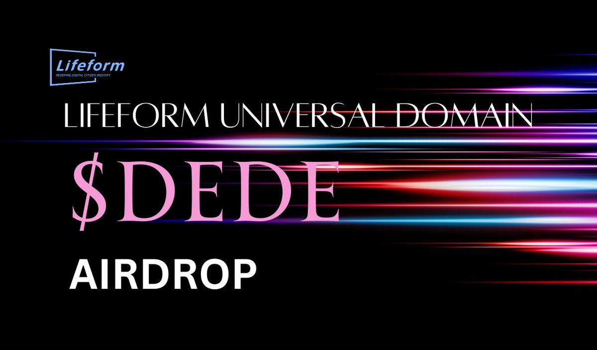 $DEDE, with a total supply of 2.2 million, has seen 2,137,250 distributed. Participants who secured $DEDE rewarding domains during the Lifeform Universal Domain Public Sale, as well as those who completed the $DEDE application Google form, can now verify the receipt of $DEDE