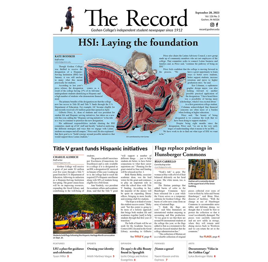 Congratulations to <a href="/GCRecord/">The Record</a> for receiving DIII Newspaper of the Year third place honors at the 2024  <a href="/icpaconnect/">Indiana Collegiate Press</a> awards ceremony <a href="/IUBloomington/">IU Bloomington</a>. Keep up the great work! #icpaconnect
<a href="/GoshenCollege/">Goshen College</a>