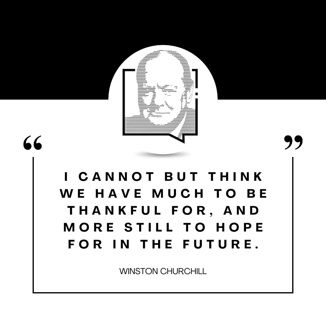 Step into history with Winston Churchill's timeless wisdom: 'I cannot but think we have much to be thankful for, and more still to hope for in the future.' As we navigate today's complexities, let's reflect on his cautionary words about human innovation. How do Churchill's wo...