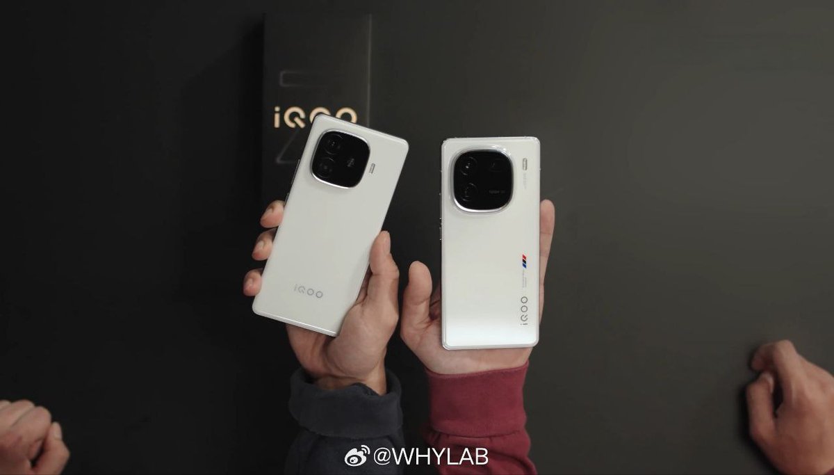 #iQOOZ9Turbo live images leaked on Weibo. Looks quite similar to #iQOO12