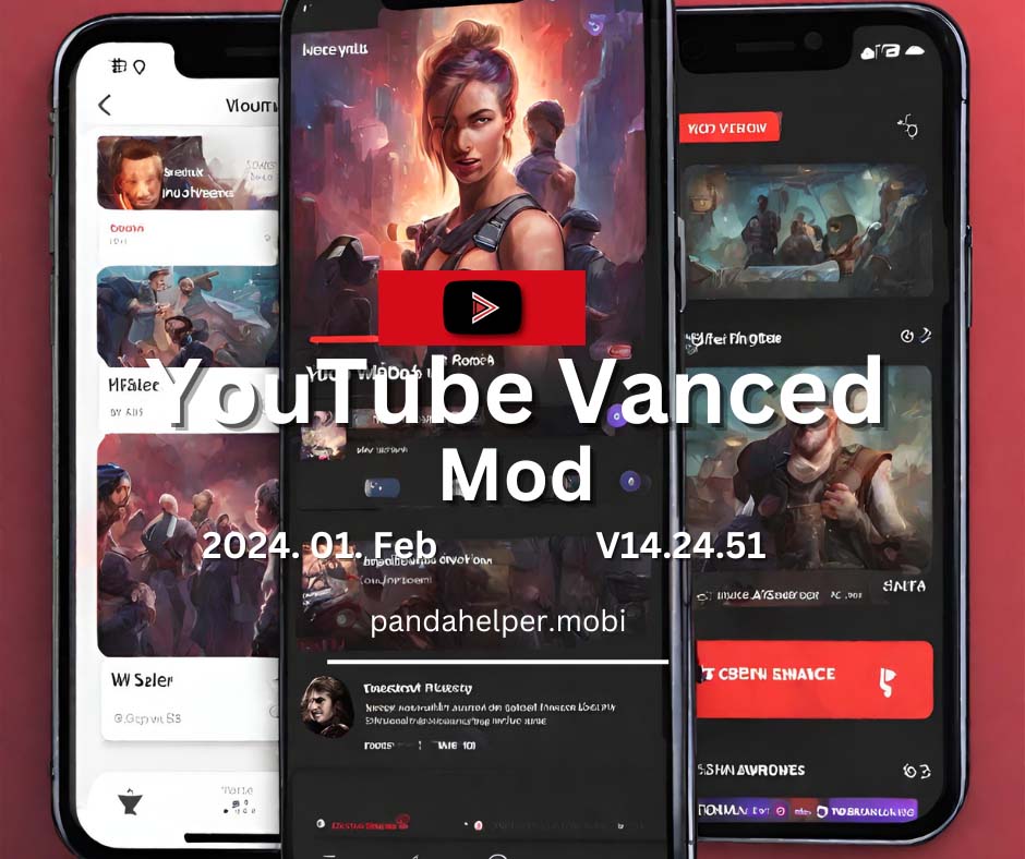 Pandahelpermobi's tweet photo. Dive into an upgraded YouTube experience with YouTube Vanced Mod app from Panda Helper https://t.co/J99ZjoRMnt🐼🎬! Enjoy ad-free videos, background play 🔊, more features. Updated on 2024.01.02, version 14.21.54, ready to elevate your viewing. #YouTubeVanced #AdFree #PandaHelper https://t.co/jrFk2yBZxs