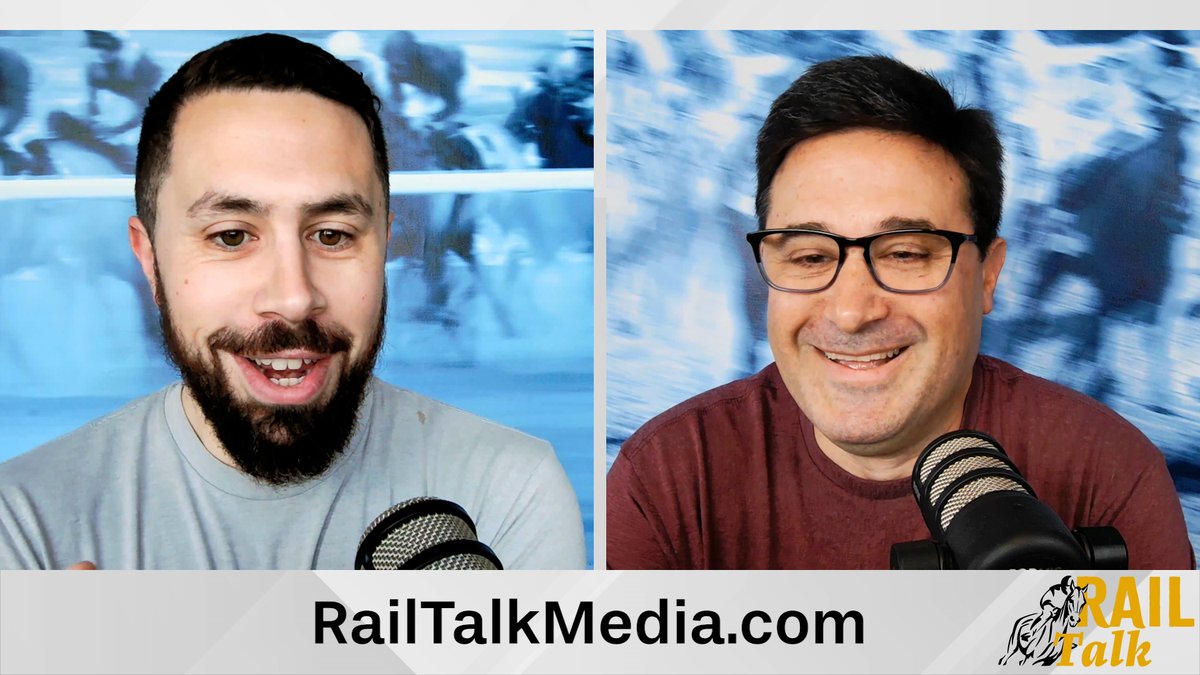 Episode 38 has dropped. The boys @JonGreen2022 and @JoeBiancaWPT talk top Derby contenders, Dettori's 6-straight wins, and HIWU suspensions. Watch on Railtalkmedia.com youtu.be/v1Pf1pPFOT4?si…