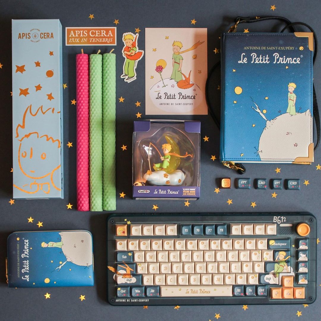 ⭐️Giveaway Alert⭐️ To celebrate the Little Prince's birthday we’ve collaborated with Wellread, Iqunix, Plastoy, and Apiscera to offer our followers the chance to win this out-of-this-world bundle⭐️ 🩵 Visit our Instagram to participate: instagram.com/lepetitprinceo… *UK and EU only