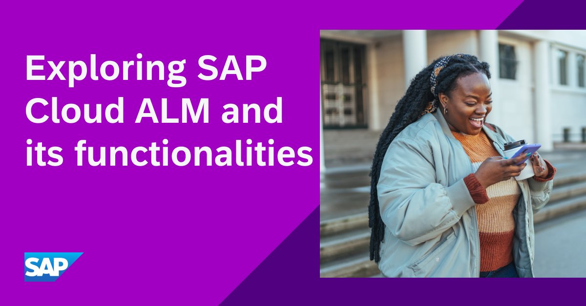 Curious about SAP Cloud ALM but not sure where to start? Check out this blog post for an intro and steps to create your very own Cloud ALM Tenant: sap.to/6010wK9cq