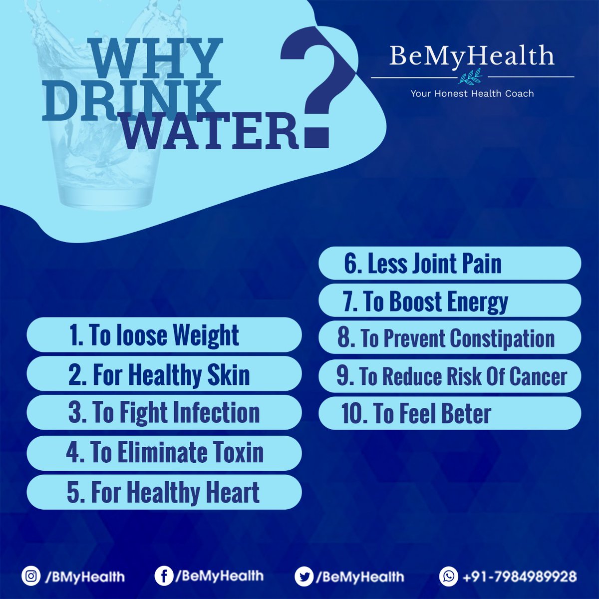 As Summer has knocked our doors remember to Drink Water 🥛🥛
#stayhydrated
#Water