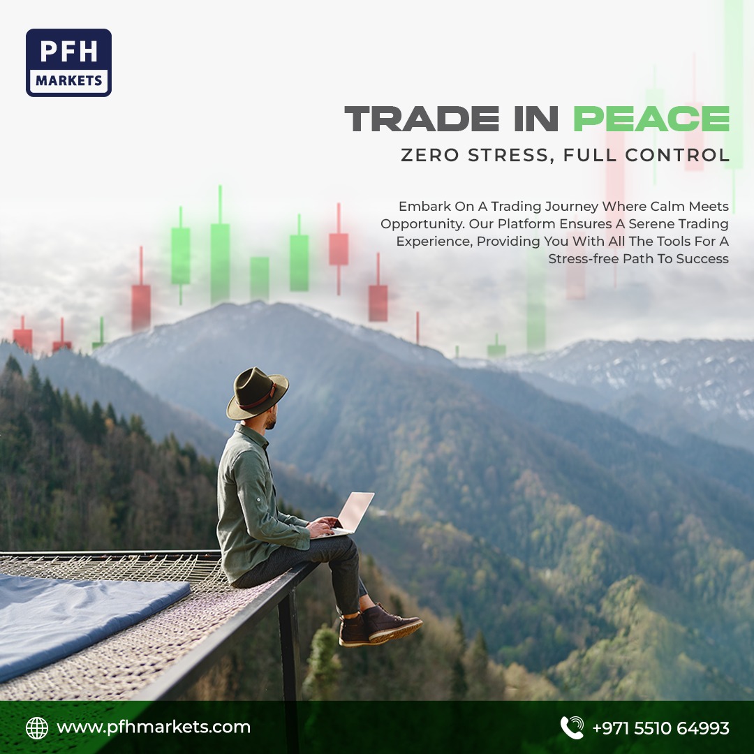 Experience serenity in every trade. Dive into a world where stress fades away, and control is regained. 🌿 

#zerostresstrading #tradeinpeace #trading #tradewithpfh #pfhmarkets #trade