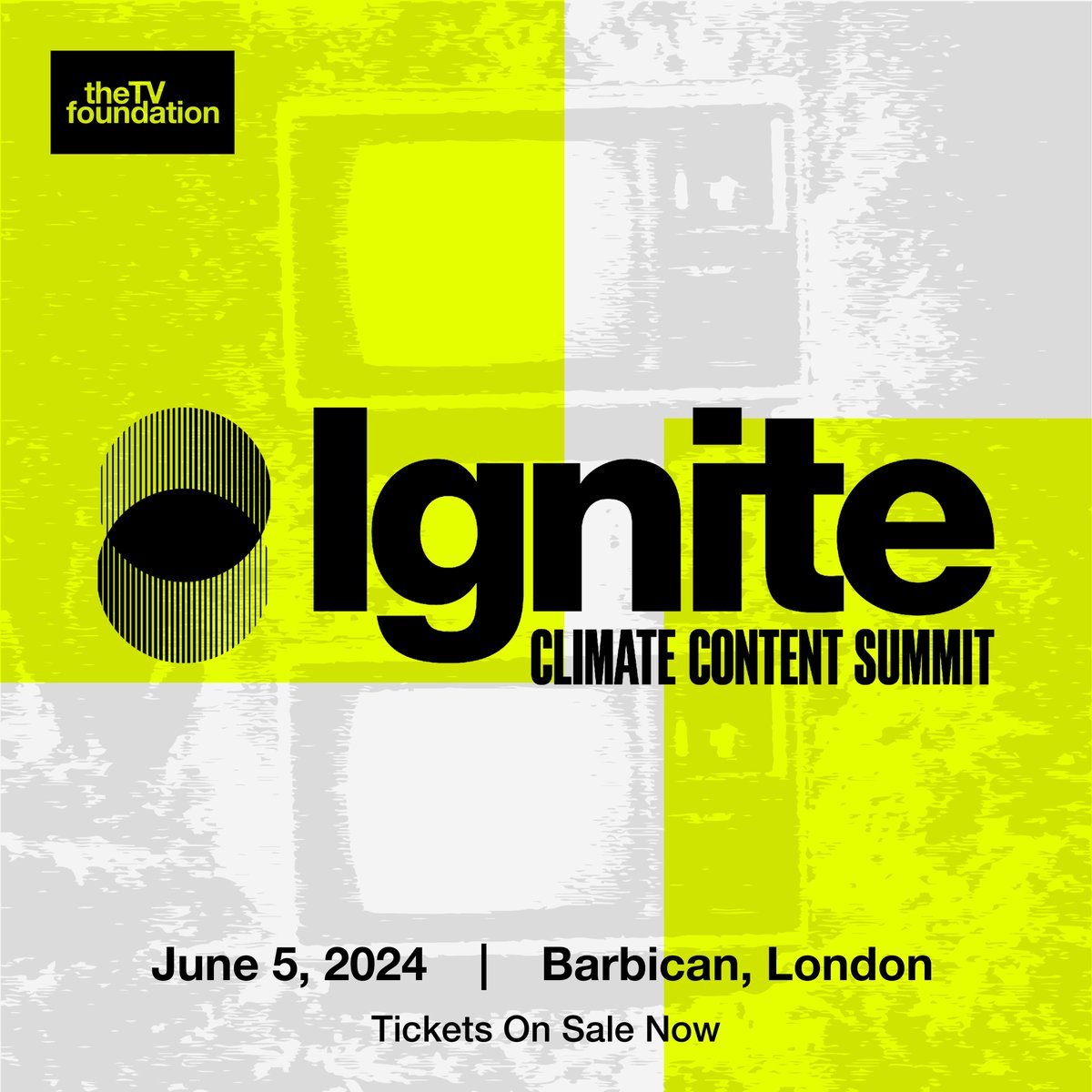 With the climate crisis urgent, how can we use TV to do good? 📺🌍 Ignite: Climate Content Summit is back! Join the TV Foundation, Climate experts and top TV talent to discuss climate impact on screen and discover your part in making it happen. Tickets! bit.ly/4aNtGYZ