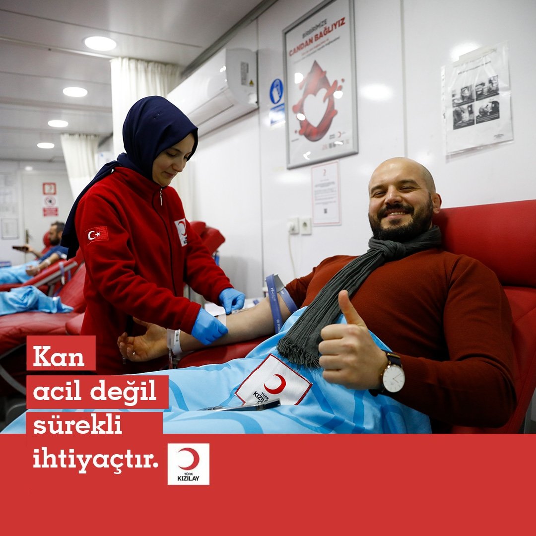 Hastaların kan ihtiyacını kesintisiz karşılayabilmek için bayram tatili süresince kan bağışı noktalarımız açık olacak.

Hadi kan dostum kan bağışı yap, bayram sevincini ihtiyaç sahipleri ile paylaşalım. 

#CandanBağlıyız🩸