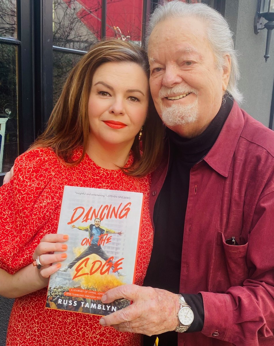 Happy publication day to my papa, the one and only @RussTamblyn. First book at 89 years old. So proud of you! Order your copy today and check us out on @TheView this morning at 11am ET! bit.ly/OrderDancingOn…