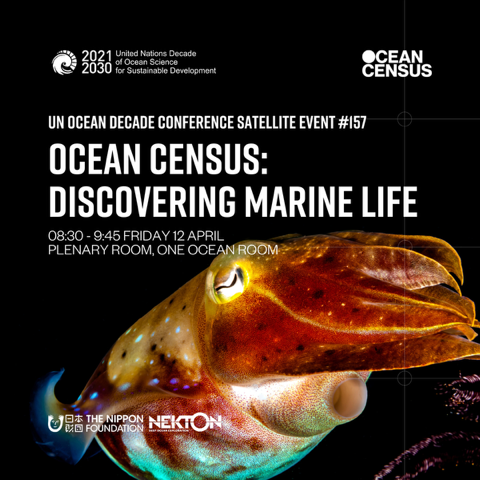 Don't miss our #event coming up at the UN Ocean Decade Conference. 🗓️ Friday 12 April ⏰ 08:30 - 09:45 📍 Plenary Room, One Ocean Room, International Barcelona Convention Centre (IBCC) **Please note that we are now in the Plenary Room, One Ocean Room, in a change to previously