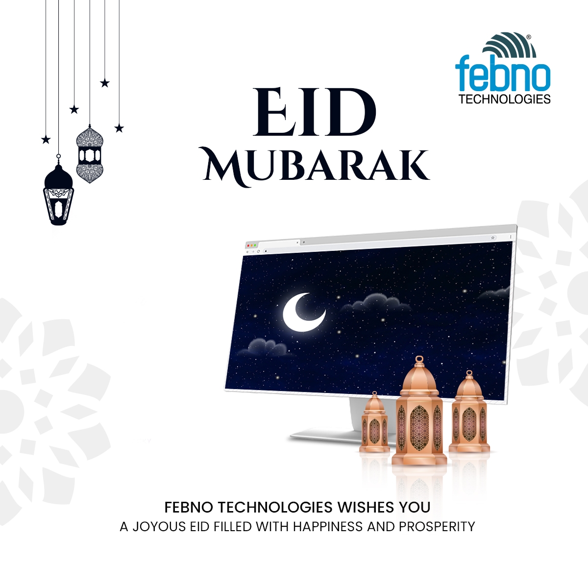 May this Eid strengthen the bonds of unity and harmony.
Happy Eid Mubarak.

#febnotechnologies #eidmubarak #eidmubarak2024 #software #informationtechnology