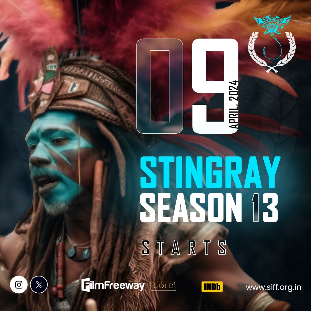 The Stingray International Film Festival 2nd Year starts today! We cannot wait to see the amazing outcomes of uniqueness. Don't miss out on the chance to see amazing works of art by talented filmmakers. filmfreeway.com/StingrayIntern… 'STINGRAY02' is the code! #stungrayiff