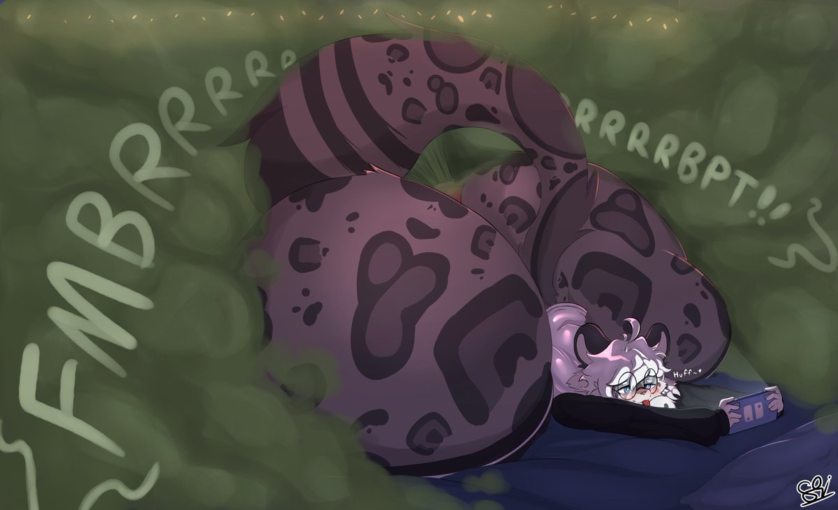 MelloDGoat's tweet photo. (Gas)
Looks like this snep ate a strange burrito and he can't hold it anymore~
a commission for @arifilthy https://t.co/G6KXQAvP3D