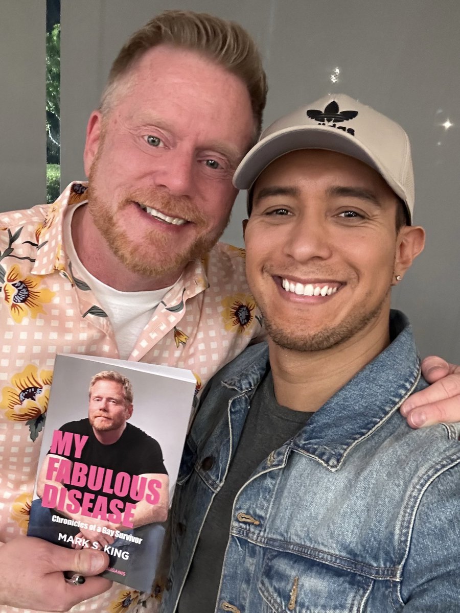 Everyone impacted by #hiv will relate to one or more of the beautiful stories in Mark’s book. They’re vulnerable, tragic & funny all at once. I’m so happy I got to hear some of them read aloud last night. Proud of this guy! Thank you Mark, for welcoming me into our diverse