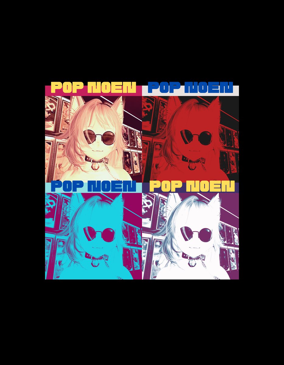 ruguMADLAB's tweet photo. NOEN POP ART-
アンディ・ウォーホルの有名な作品をパロディ化して作りました~www https://t.co/lDH70qYkxF