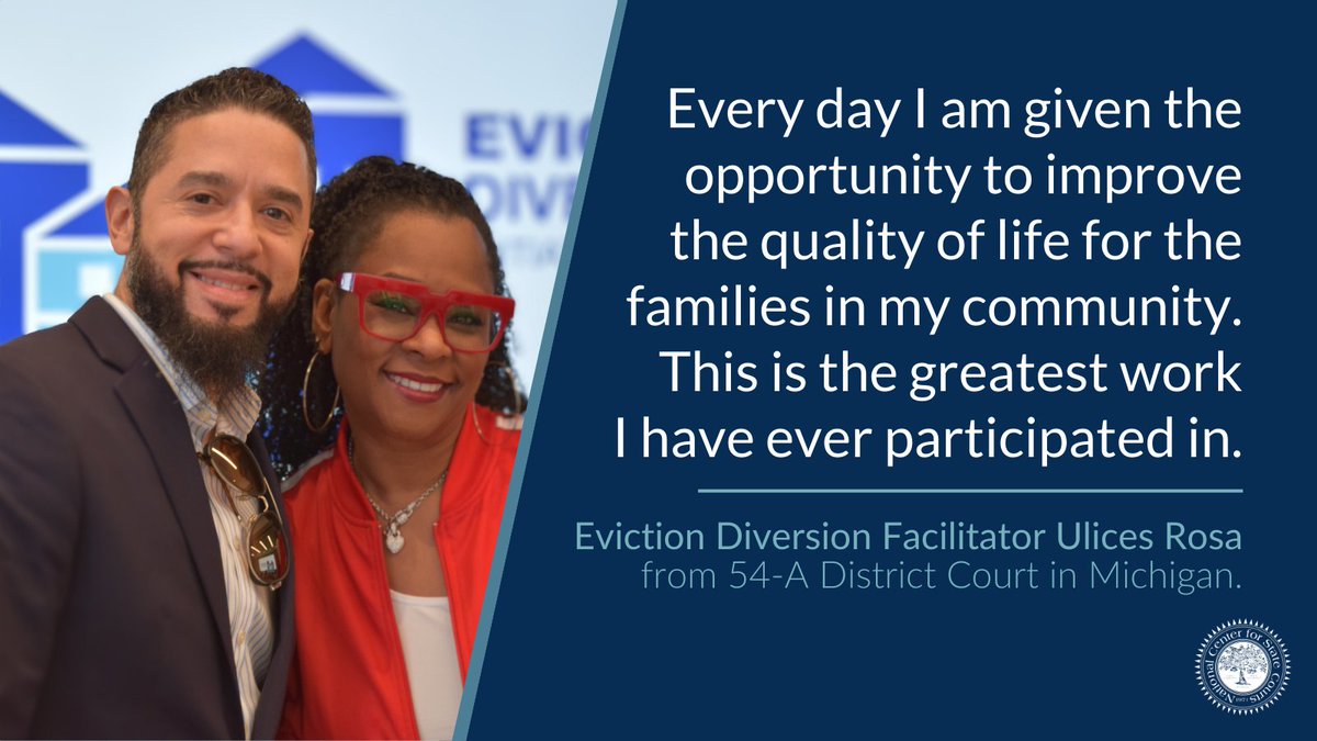 Michigan's 54A District Court offers an in-court #EvictionDiversion program, connecting landlords and tenants with #LegalAid, rental assistance, and financial counseling. Led by Ulices Rosa, this program provides solutions to housing disputes, promoting stability in Lansing.