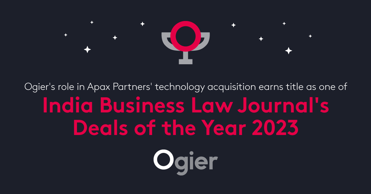 Ogier in Luxembourg has been named in the India Business Law Journal's Deals of the Year 2023. Read more: loom.ly/SwTyPxY #MergersandAcquisitions #Luxembourg #CorporateLaw #Corporate #BeExtroadinary