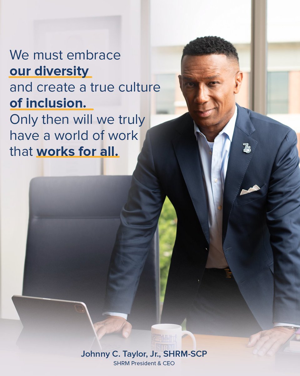We have come a long way in the push for diversity. Our nation, and workplaces, are more diverse than ever. But our work isn’t done. Now, we need to ensure ALL employees feel they belong. That's why I'm reframing DE&I to IE&D. It's time to focus on inclusion. #HR #Inclusion