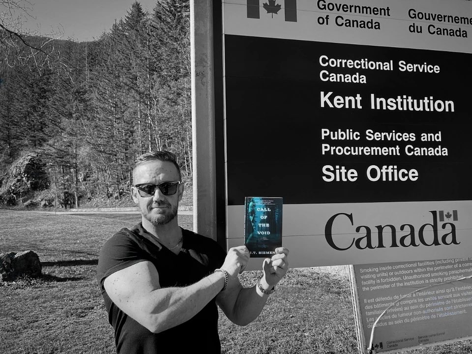 #3 in the CALL OF THE VOID locations tour. Kent Maximum-Security Prison in Agassiz, B.C. Alas, I wasn’t able to get any photos past this point, although I did manage to tour the facility. ⁦@NeWestPress⁩ #Callofthevoid #SloaneDonovan #CrimeFiction amazon.ca/Call-Void-J-T-…