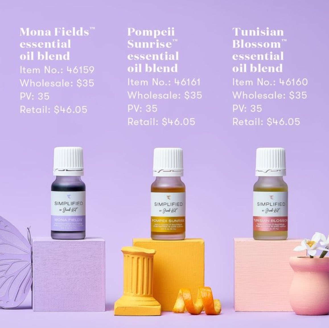 The Simple Spring Collection is almost here! Starting April 15th you’ll be able to place your order. Click the link in my bio to get yours 😊 #ilovemyoils #spring #champagne #youngliving #teachingtuesday #essentiallysusie