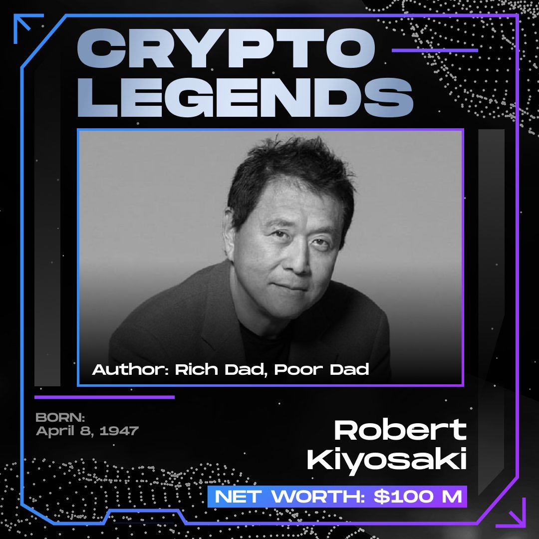 limoverseglobal's tweet photo. The successful author of Rich Dad, Poor Dad @theRealKiyosaki, known for his unconventional views on finance, also happens to have a strong belief in #crypto along with other assets such as silver and gold ⭐️

He advises people to buy sats of $BTC if they can't afford a whole #Bitcoin!