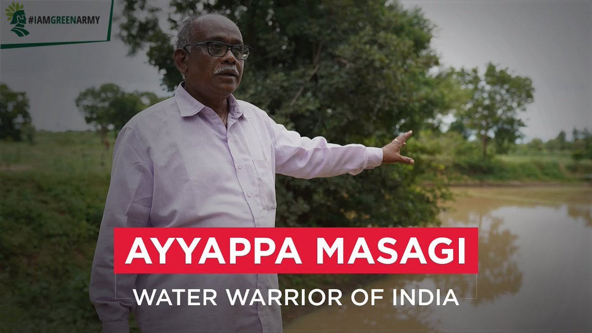 Ayyappa Masagi also known as Water Warrior of India, Water Magician, Water Gandhi, and Water Doctor is an Indian engineer who founded the Water Literacy Foundation.

#bangalore #BangaloreRural #BangaloreSouth #bangalorewatercrisis #waterliteracy