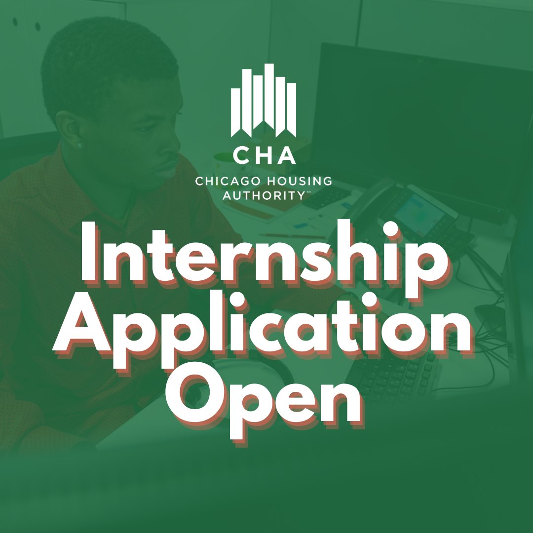 The 2024 CHA summer internship program is currently accepting applications. The paid program goes from June 18 - August 9. Visit our website for more information on the internship program, qualifications, and how to apply - bit.ly/chainterns. #SummerInternship