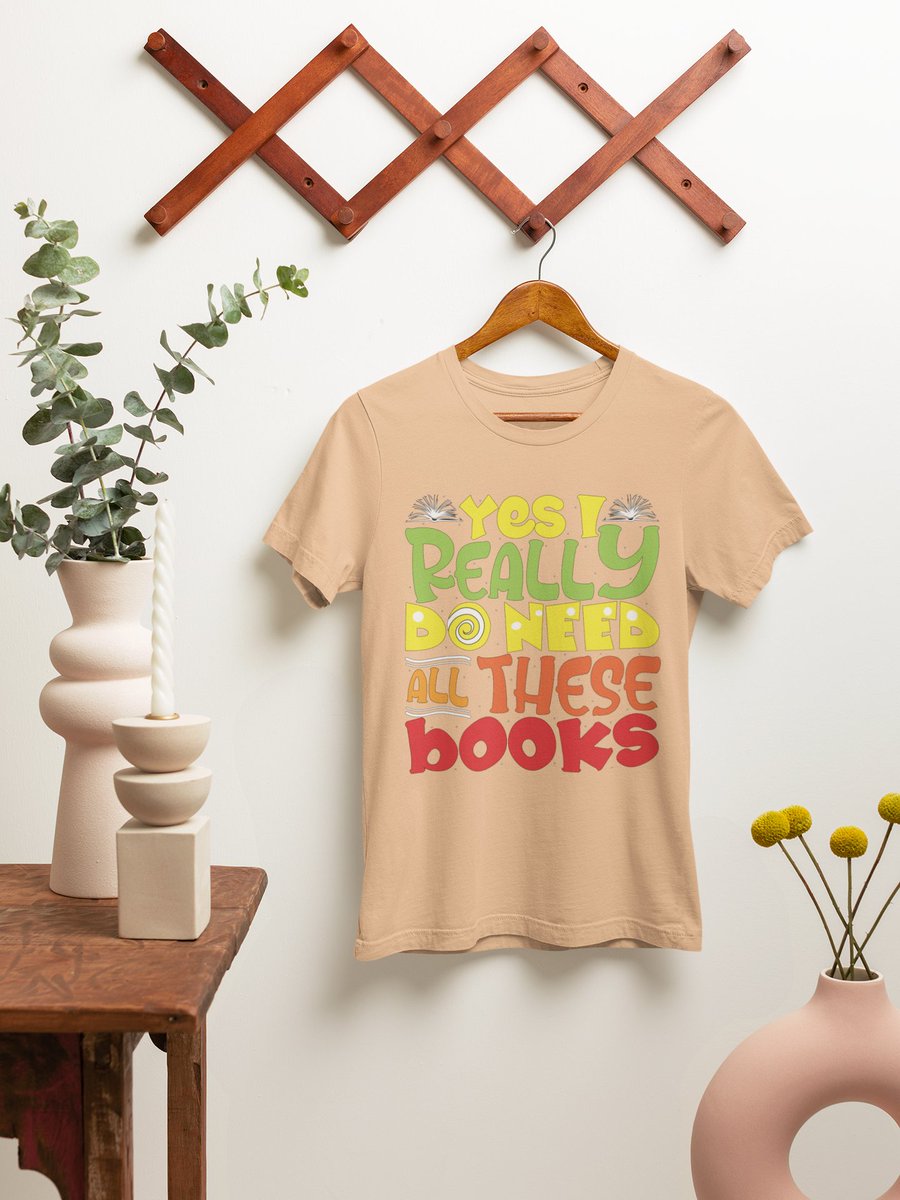 FirstSnowball's tweet photo. Embrace your bookish obsession with our 'Yes,I Really Do Need All These Books' T-shirt! 📚 This Funny Reading Gift is perfect for book lovers who can't resist adding to their collectin #BookishTee #ReadingGift #BookLoverFashion #BibliophileHumor #LiteraryObsession #BookCollection https://t.co/y5HUbqTJ2n