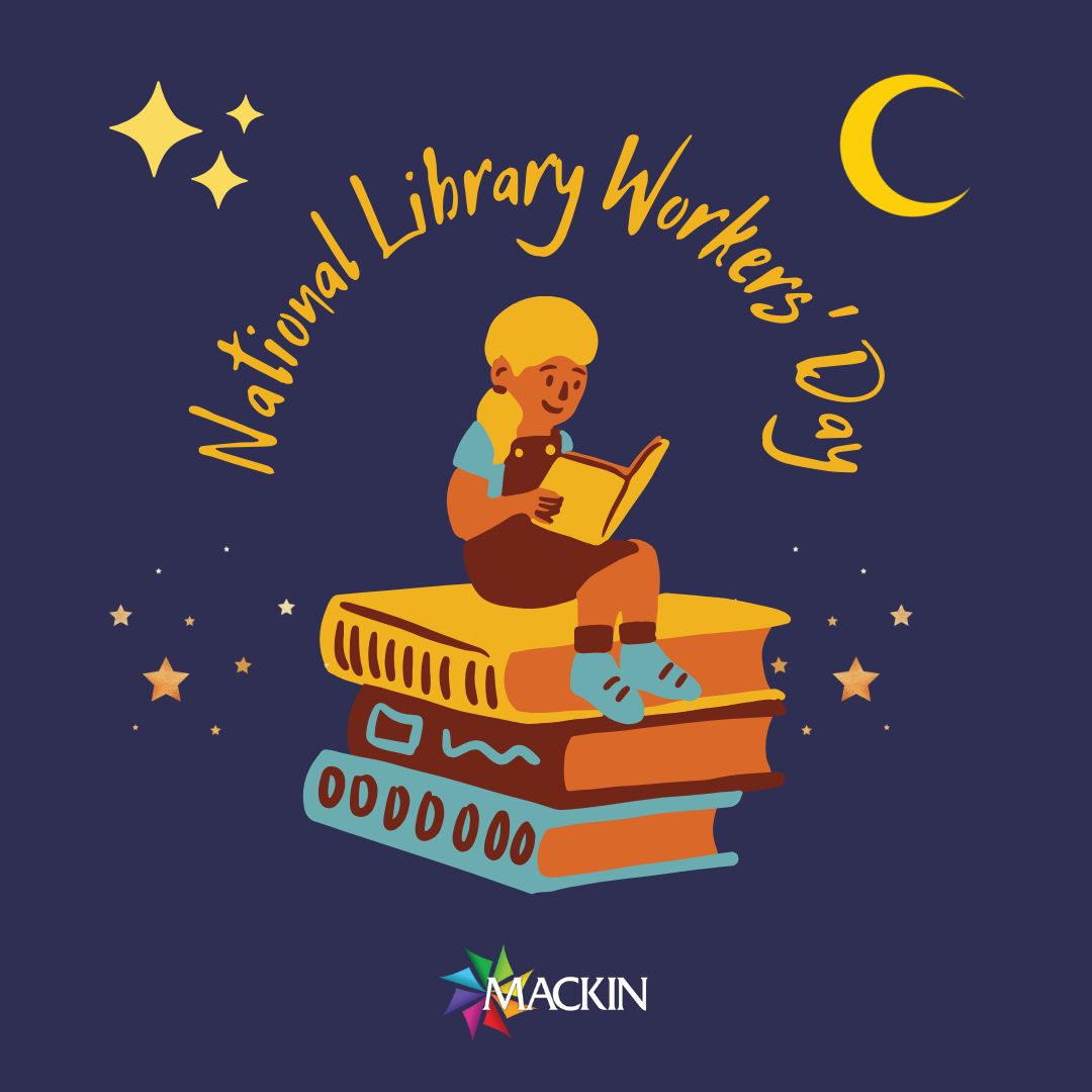 Not every person who works in a #library is a librarian. So that's why today, on #NationalLibraryWorkersDay, we want to say a special thank you to all the support staff, teachers, and students who work in the library to help make it a safe and fun place to be! 📚 #NLWD24