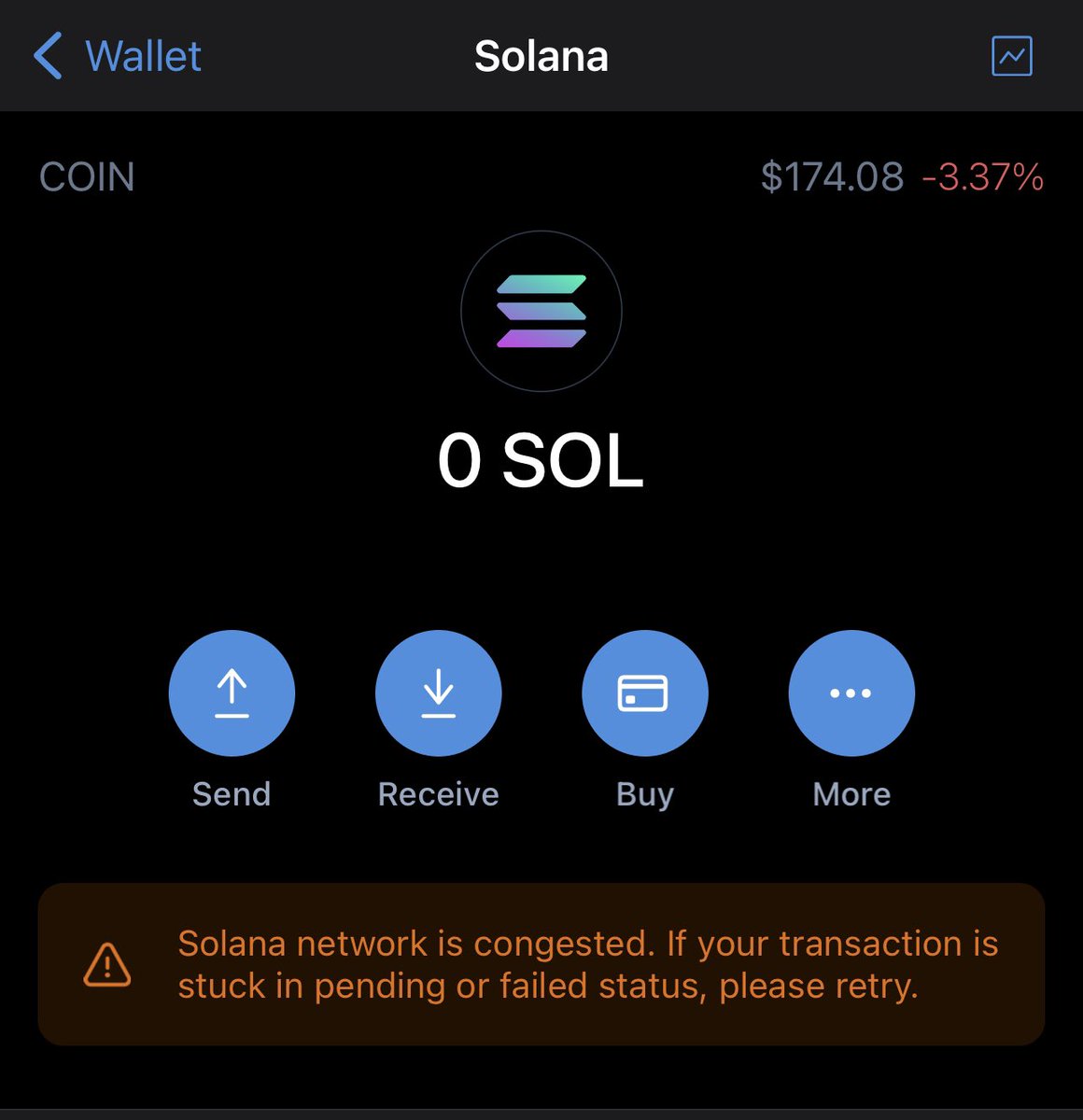 #solana is trash. Been trying to transfer some to my wallet for almost 3 days now. How do people even trade on this garbage blockchain?