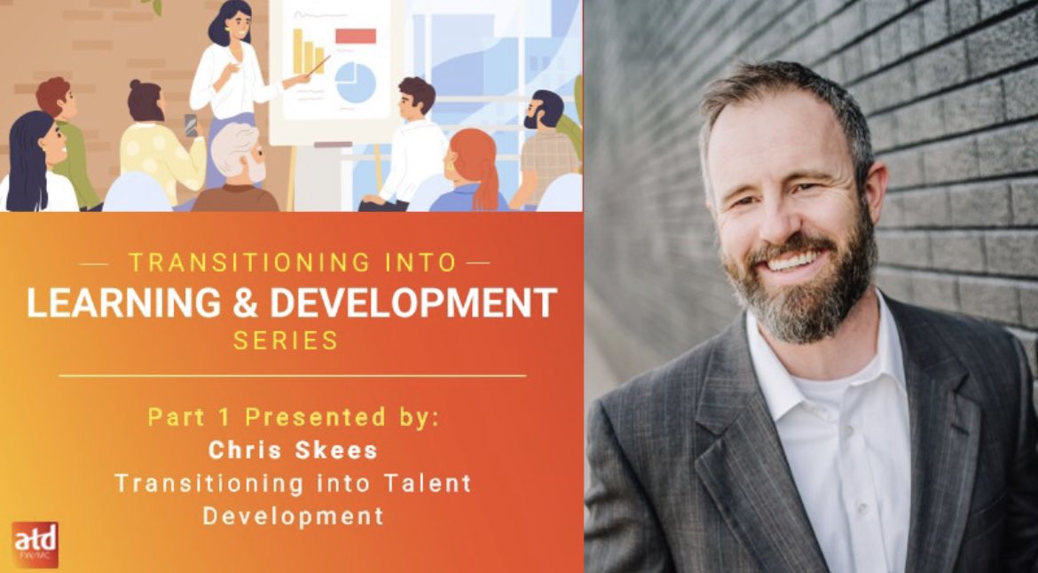 Transitioning into Learning & Development Series Kick-Off with Chris Skees, presenting; Transitioning into Talent Development: The Ins and Outs 📅 Save the Date: Thursday, April 18, 2024 🕒 Time: 6:00PM - 7:30 PM CST 📍 Where: Zoom 🎟️ Register Now: lnkd.in/gZgbjFz3