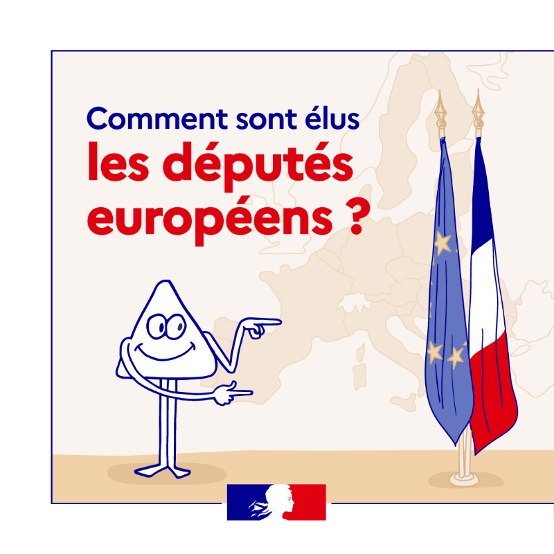 gouvernementFR's tweet photo. #Européennes2024 | Dans 2 mois pile, les Français sont appelés à élire les prochains députés européens pour les 5 années à venir.

👉 Ces derniers sont élus au suffrage universel direct à un tour. Mais concrètement, comment ça marche ?