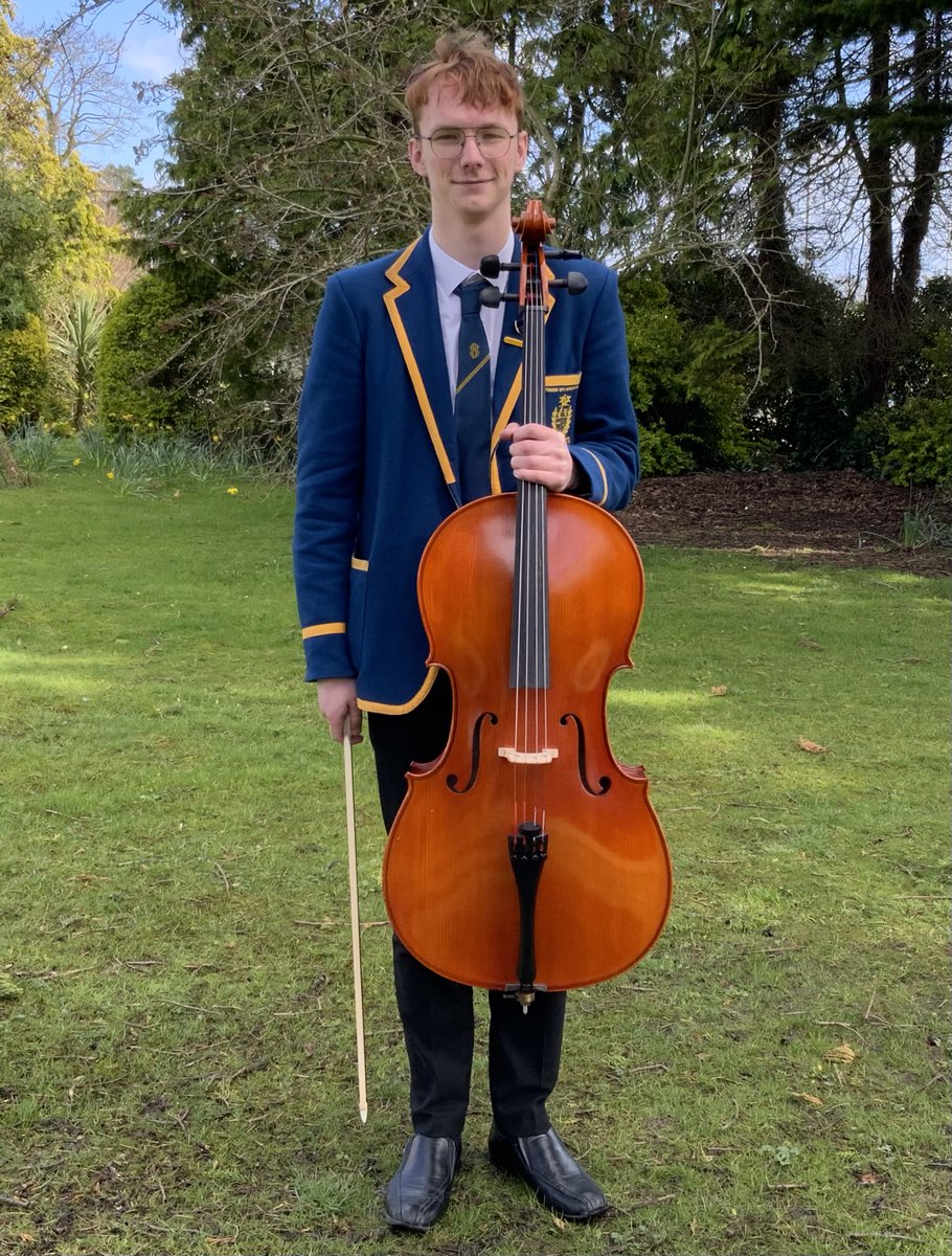 Congratulations to our Performing Arts Ambassador, Tim Swarbrick, on passing his Grade 8 Cello with Distinction.  @BHS_Music_Drama