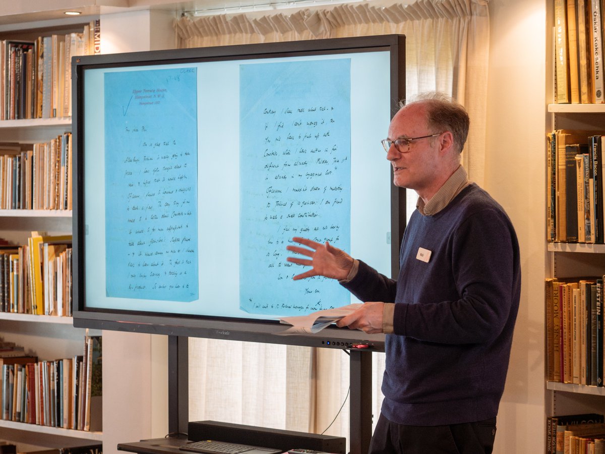 An engaging Discovery Session this morning, exploring the Aldeburgh Festival's evolution into a world-class institution deeply-rooted in Suffolk. Attendees were also treated to an in-depth exploration of The Composer’s Place exhibition and some special items from the Archive.