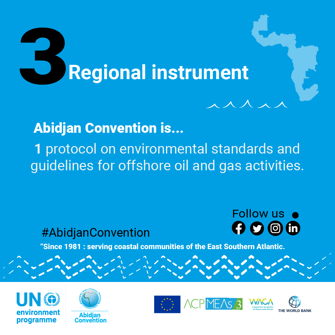 @UNAbjConvention since 1981, serving coastal communities of the East Southern Atlantic. Ratify Additional protocol #3