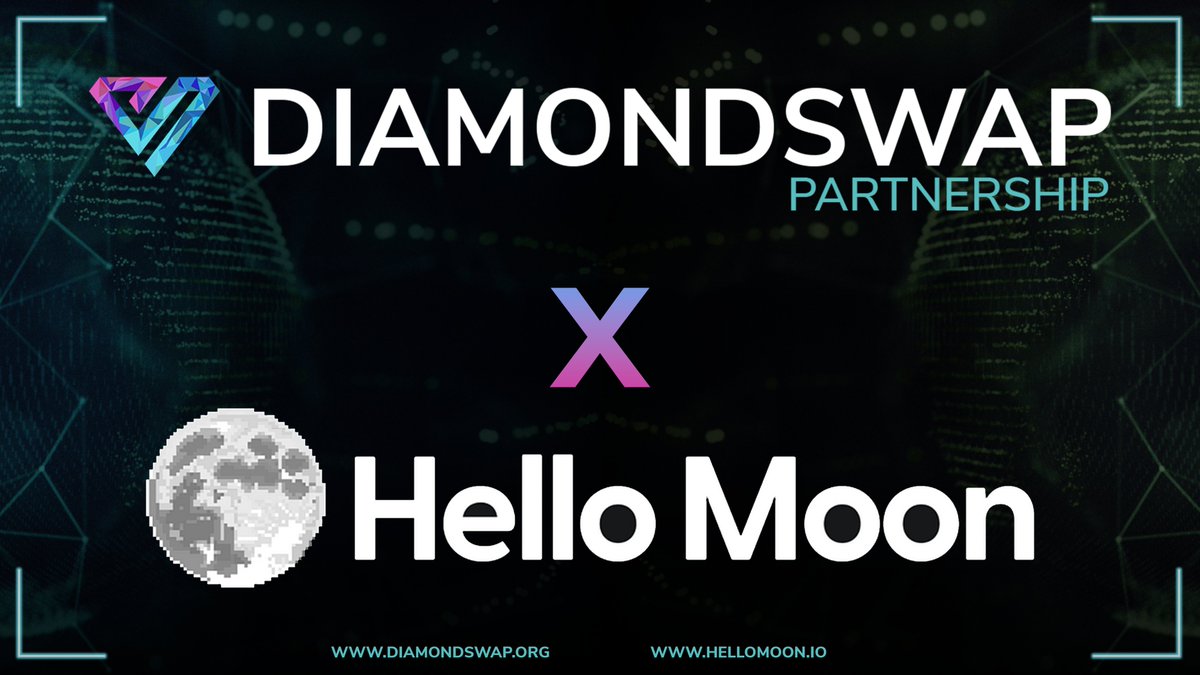 Massive News: 🚨 @HelloMoon_io x @DiamondSwapTeam DiamondSwap is going to be heavily integrated into the Solana Ecosystem, so we've partnered with Hello Moon for a co-venture in building out our entire infrastructure. What does this mean??? Keep reading 👇
