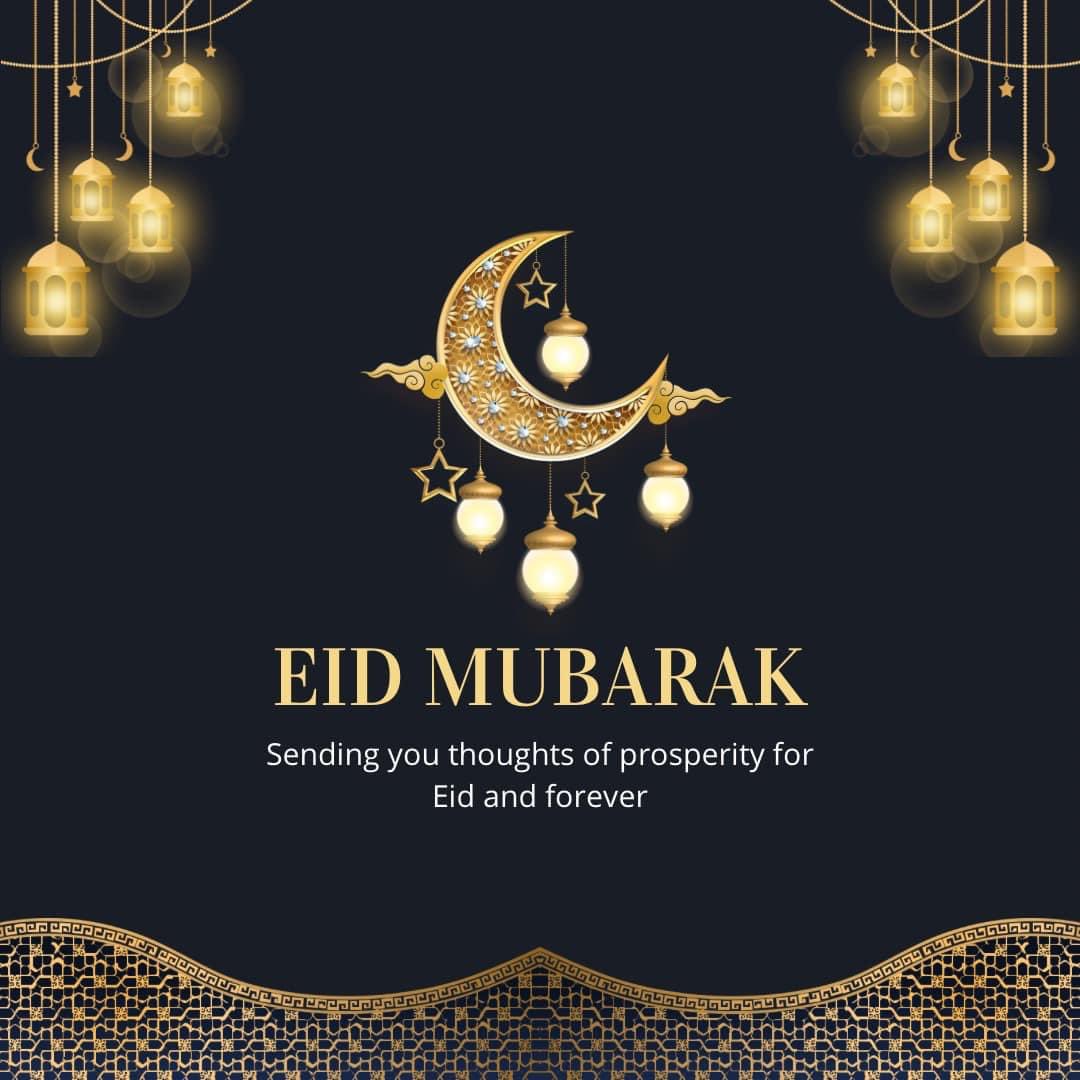 AssadSidiqi's tweet photo. "May the blessings of Eid-ul-Fitr bring joy, peace, and prosperity to you and your loved ones. #EidMubarak
#EidAlFitr2024 https://t.co/ClymMZsxQ0