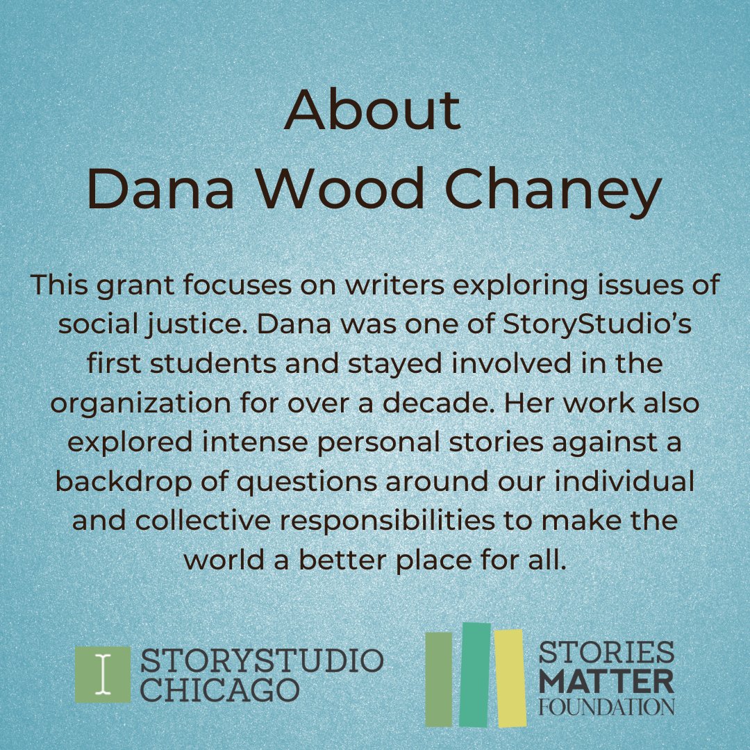 We are excited to announce the winner of this year's Dana Wood Chaney Writers Fund: Hannah Keziah Agustin!