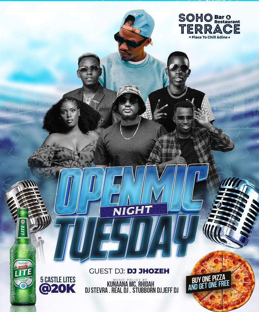 The #OpenMicKaraoke is on tonight and all girls are excited about it 😋
