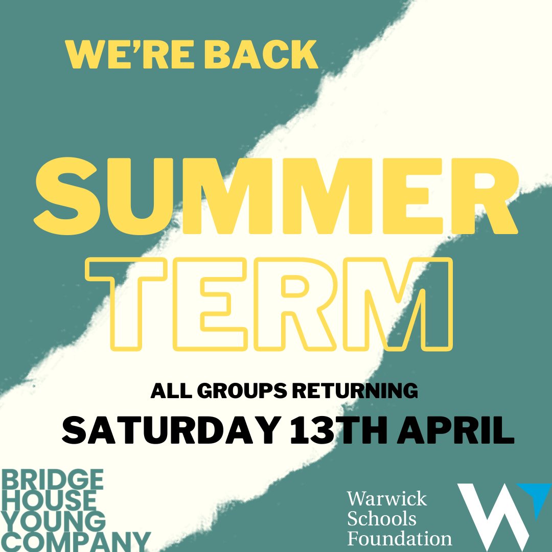 HUZZAH 🙌🥳 We can't wait to have all our company members back this weekend. 

We'll be developing 'The Cardboard Collection' for our performances on Saturday 6th July.

See you on Saturday, team!

#YouthTheatre #YoungCompany #Acting #Drama #Performance #GetInvolved #Warwick