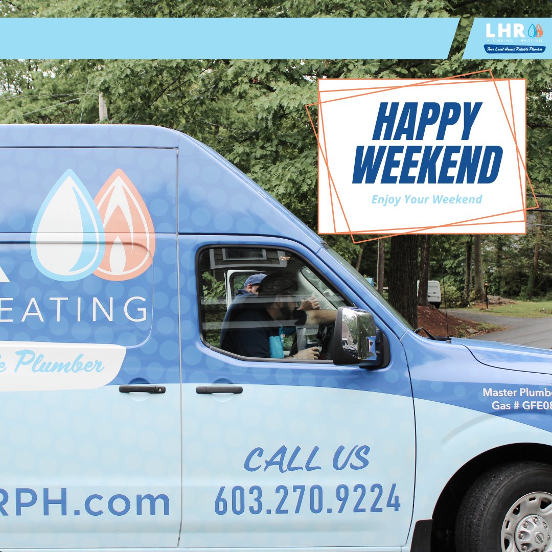 It's Friday! 👏 Hope you all enjoy your weekend. 😆 #lhrph #smallbiz #LHRPlumbing #HeatingAndCooling #HVAC #SaveWithLHR #PlumbingServices #plumbing #HVACServices