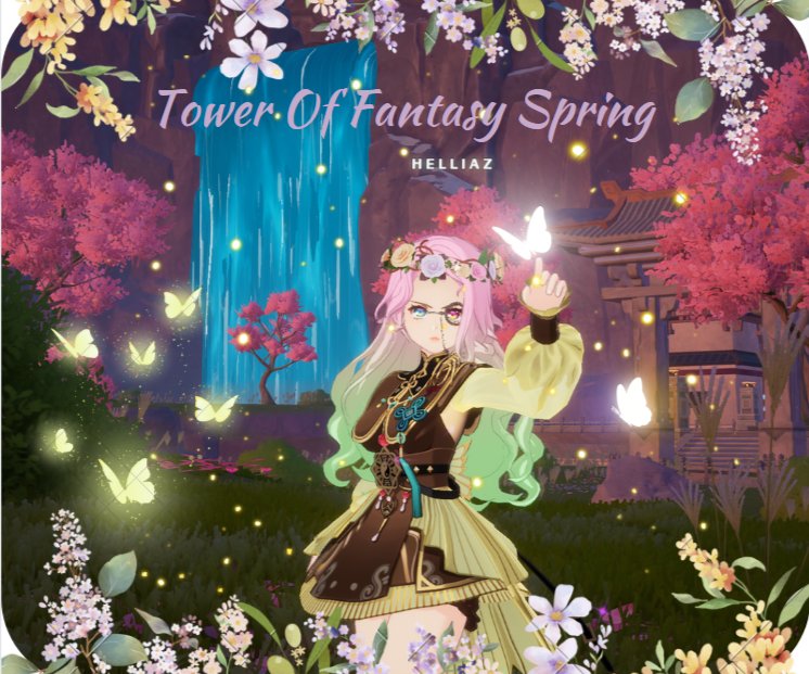 KzmShiina's tweet photo. Spring Time 🌱🌷🌸
#TowerofFantasy
#ToFSpringTime https://t.co/DugRLNehDY