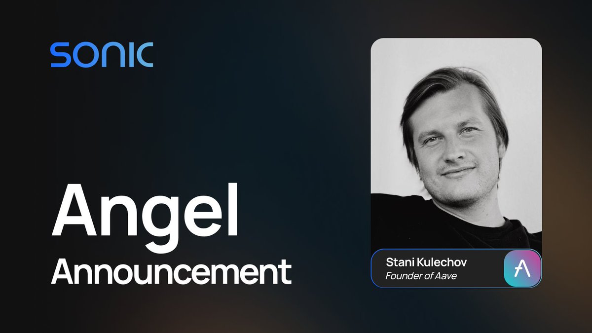 We are thrilled to introduce another angel investor joining our round! 🤝 Stani Kulechov (@StaniKulechov) is the founder of Aave and Avara. @Aave is an open source and non-custodial protocol that allows users to earn interest on deposits and borrow assets. The platform boasts…