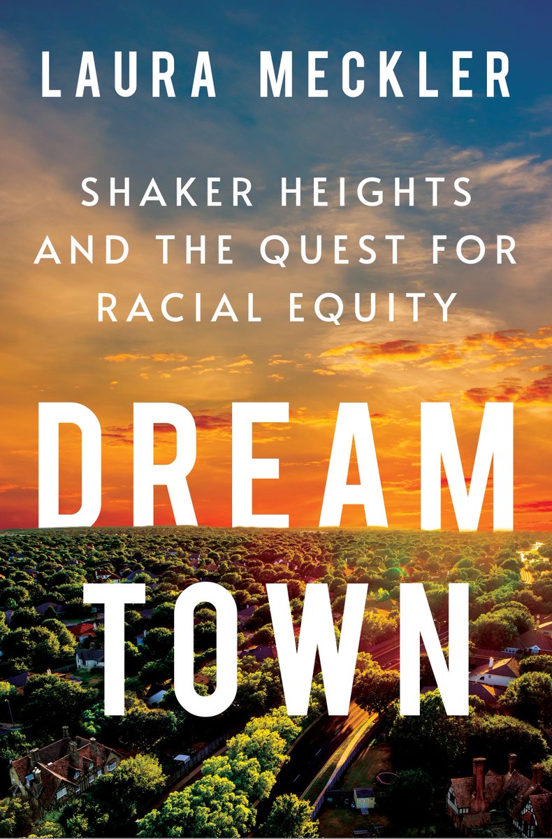 Join IPK on Monday for a book talk with Washington Post reporter @laurameckler, author of Dream Town: Shaker Heights and the Quest for Racial Equity. She will be in conversation with sociologist @DumiLM and historian @ReneeRomano8. ipk.nyu.edu/events/book-ta…