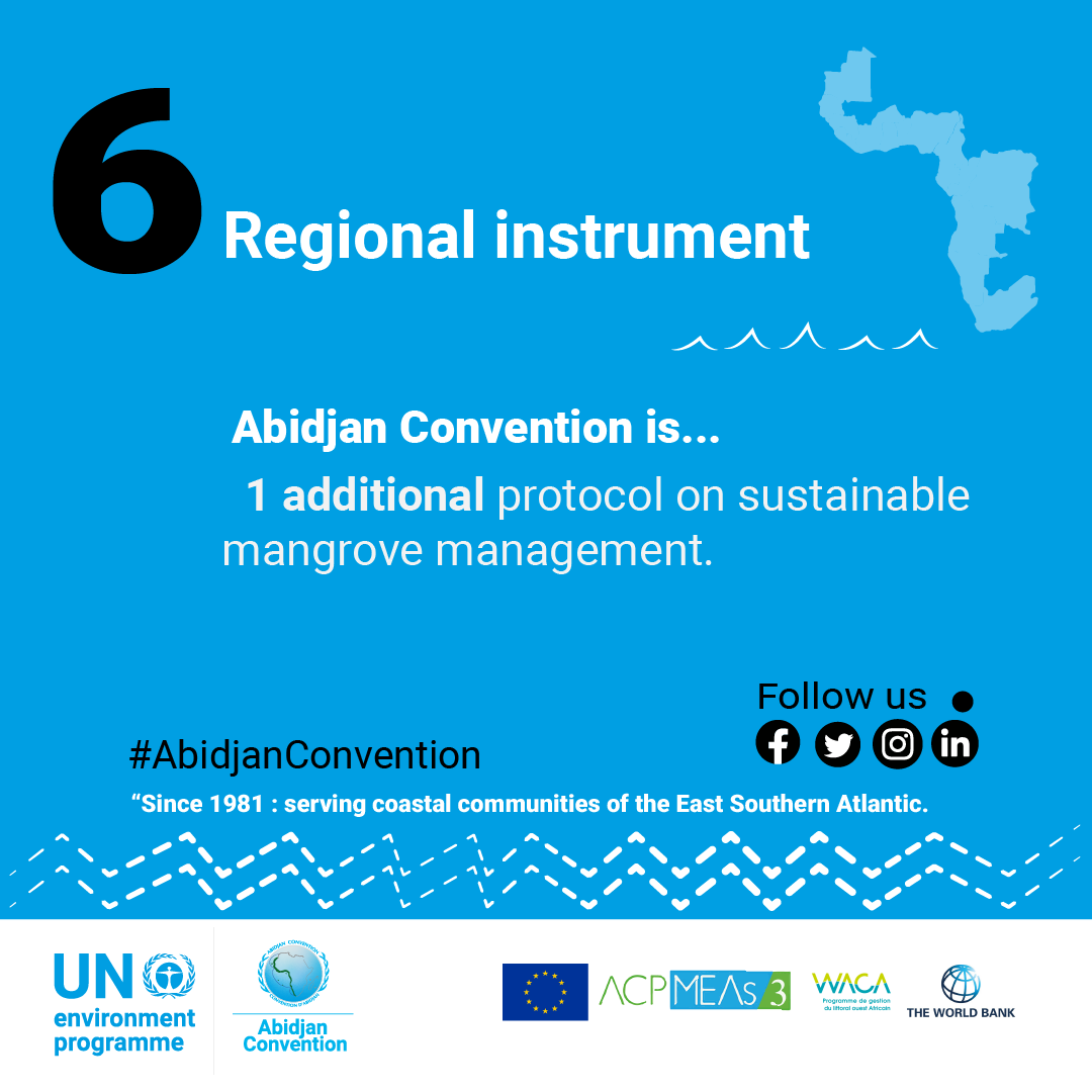 @UNAbjConvention since 1981, serving coastal communities of the East Southern Atlantic. Ratify Additional protocol #6
