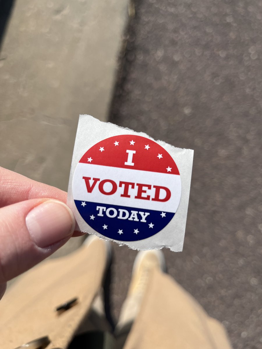 Today is a beautiful day to vote, Sioux Falls!!! The incredibly wonderful and charming poll workers for my precinct said this is the worst turnout they’ve had so far for a local election in the 10+ years they’ve been volunteering.