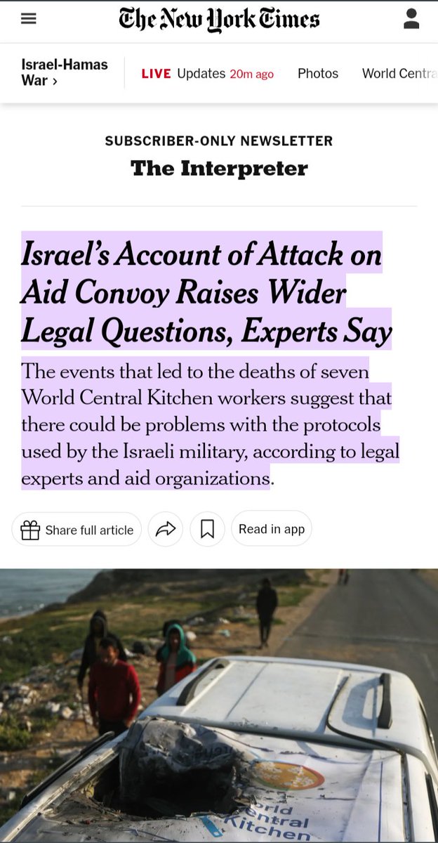gauravsabnis's tweet image. Really? There could be problems with the protocols used by a military that has killed 40,000 civilians in 6 months in a place half the size of NYC?

Do tell!

I thought it was perfectly normal to kill hundreds of civilians a day, the way You've covered the #GazaGe