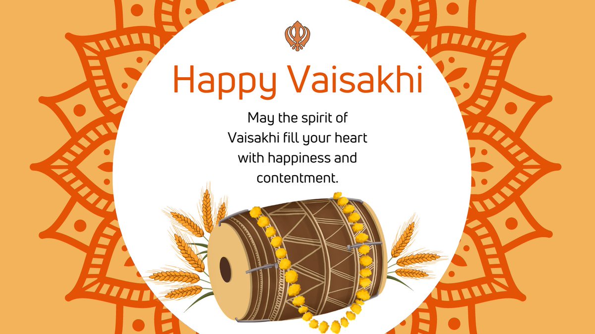 Wishing everyone celebrating a harvest of happiness and blessings on the auspicious occasion of Vaisakhi. Have a joyous celebration! Why not read more about this Sikh festival here: bbc.co.uk/newsround/4373… #Vaisakhi 🧡