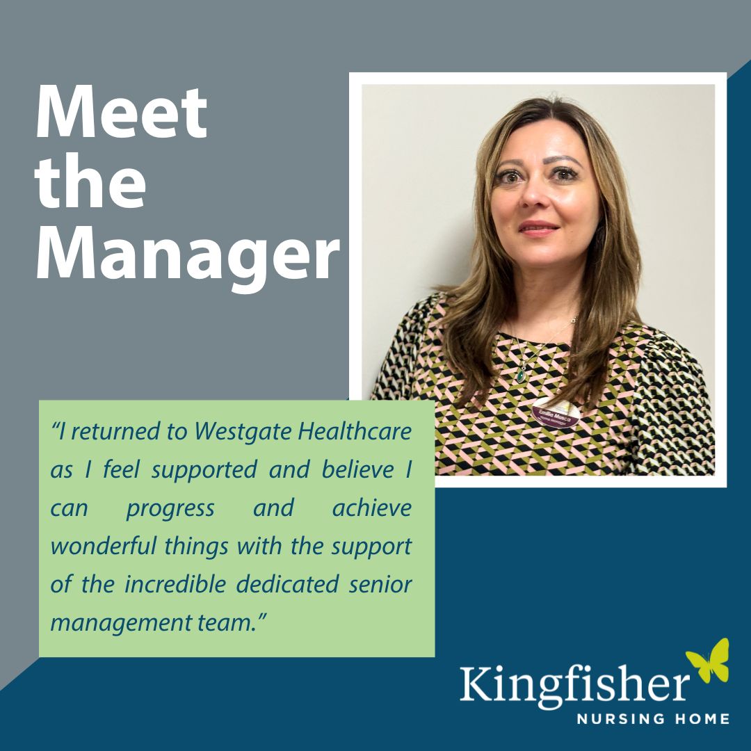 Westgate Healthcare is delighted to announce the return of Emilia Musca, as Kingfisher Nursing Home Manager, bringing a wealth of experience and expertise to the team. Read more> bit.ly/43R8Plb #westgatehealthcare #kingfishernursinghome #carewithusatwestgate #career