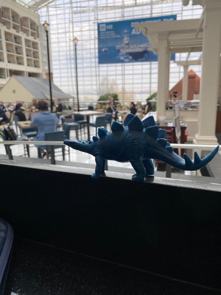 My son came up to me this morning and sweetly offered me a dinosaur to keep me company at work, so if you see me randomly photographing a Stegosaurus at #SAS today, please know I haven't fully lost my mind.